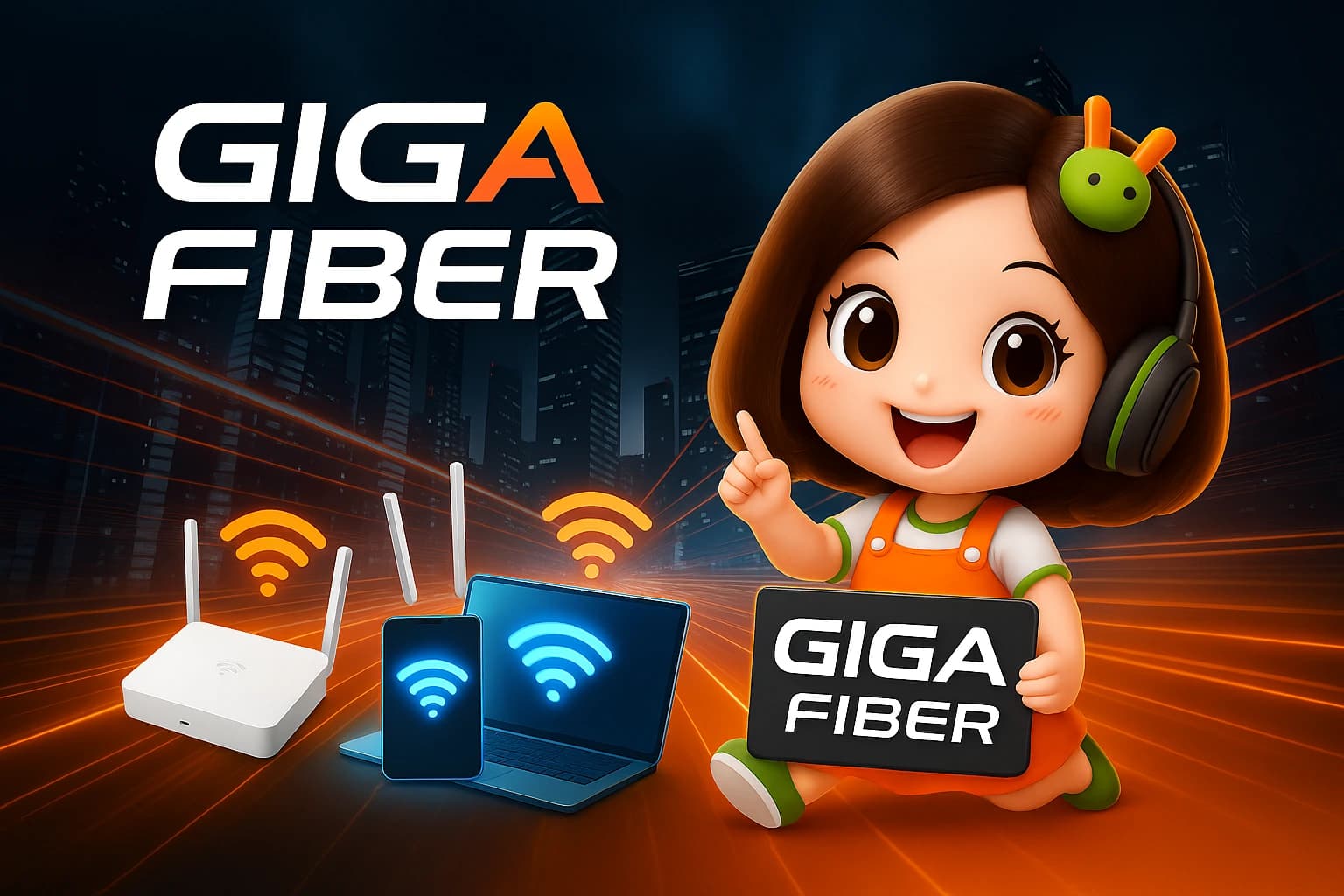 GIGA Fibre 500/500